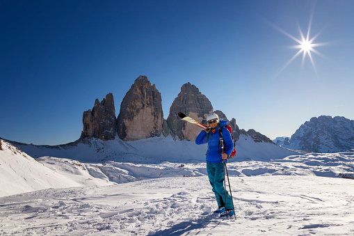 Italy, Dolomites, Skiing, Winter, Ski Touring