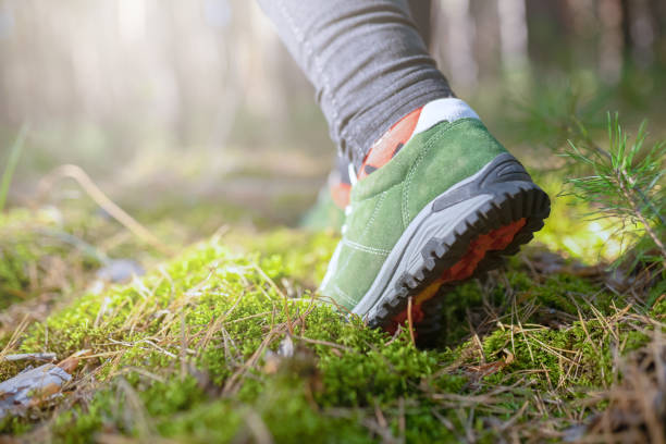 istock speed-hiking womens sneakers close up 1390597439