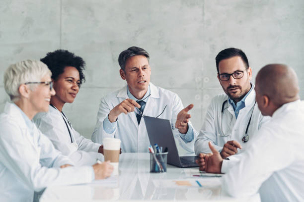 Doctors staff meeting