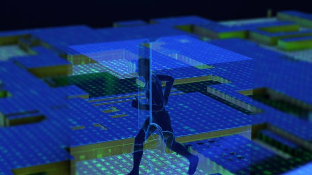 istock NFT, Non-Fungible Token, running AI, metaverse concept background 1390609352