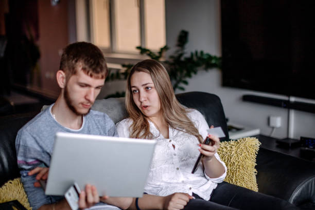 istock On-line shopping at home 1390622167