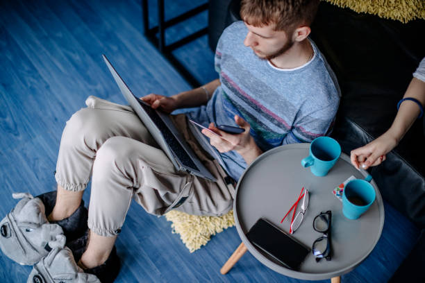 istock On-line shopping at home 1390622265