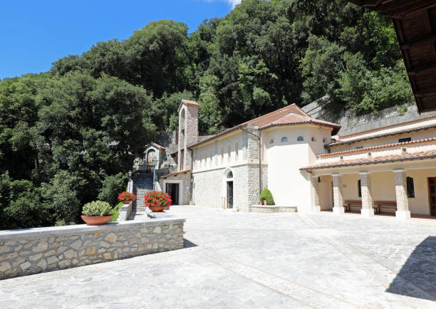 istock monastery or Convent in the Greccio Town in Central Italian 1390628478