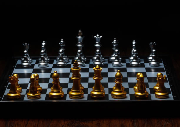 istock Chess board game. Business strategy concept. 1390634362
