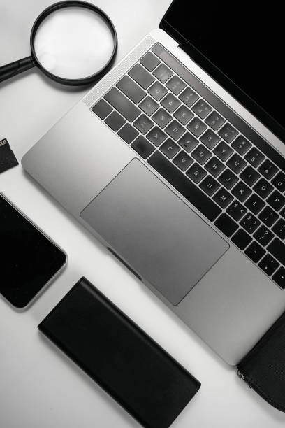 istock Computer stationery and other office supplies 1390641092