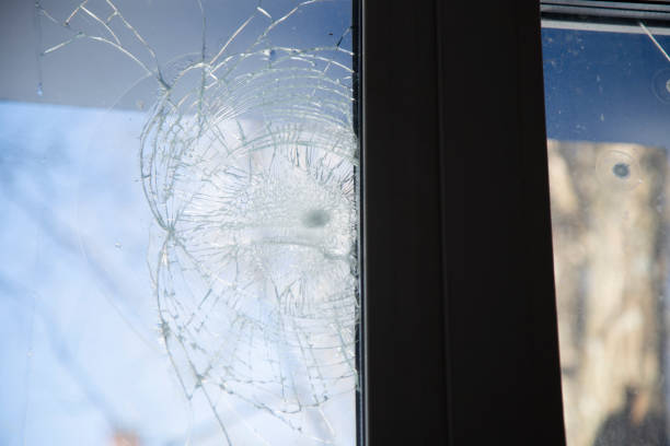 istock Protective film on the windows . 1390643670