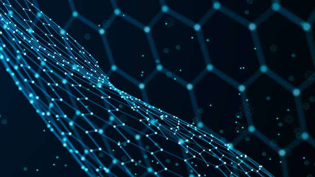 istock Futuristic hexagon background. Abstract technology background. Honeycomb concept. Big data. 3d 1390652669