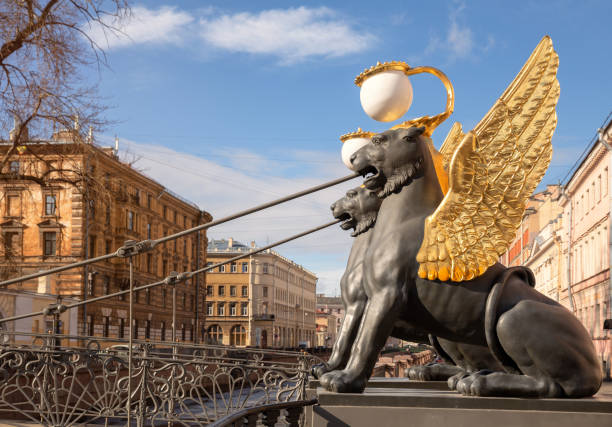 istock Griffins in St. Petersburg 1390655194