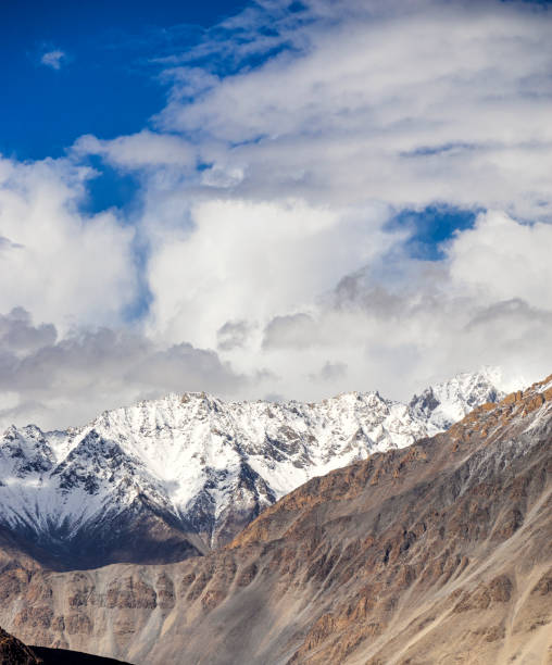 istock Snow-capped mountain Himalaya high altitude region 1390659397