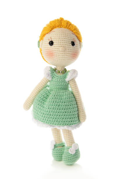 трикотажная кукла - baby doll dress стоковые фото и изображения