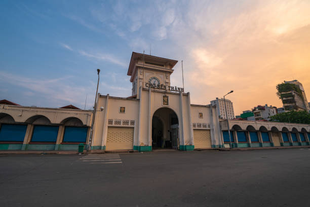 istock Ben Thanh market in sunrise 1390663737