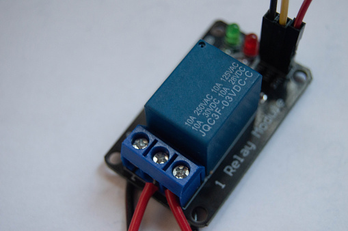 Relay Module Diy Relay Module Diy Stock Photo - Download Image Now - Relay, Electronics ...