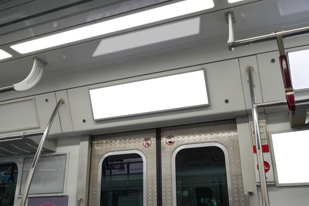 istock Subway Scenery and Advertising Mockup 1390663903