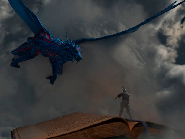 Dragon Flying Straight Up