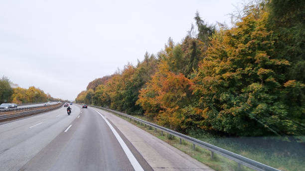istock The road of autumn 1390665031
