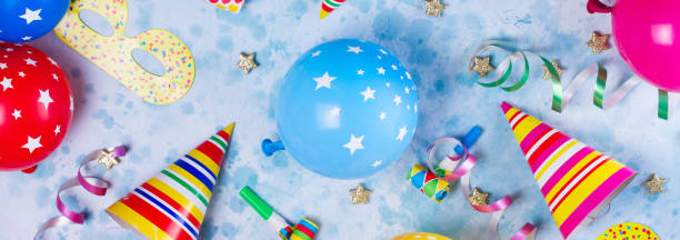 istock Bright colorful carnival or party scene 1390667488