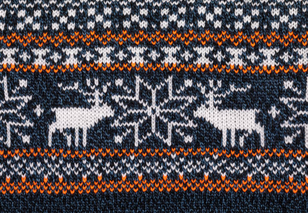 Nordic style sweater ornament