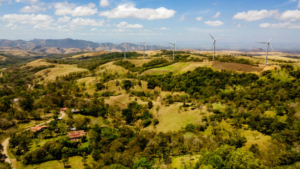 istock Wind turbines in Costa Rica 1390679390