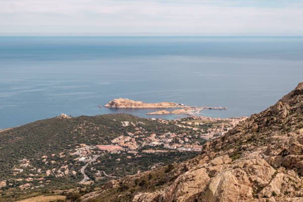 istock Ile Rousse and coastline of Corsica 1390682204