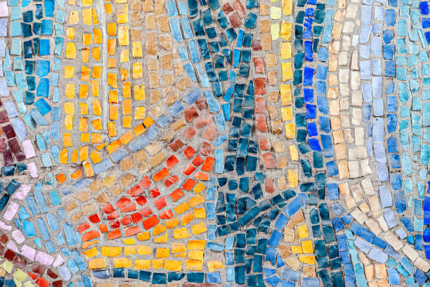 istock Abstract colorful mosaic grunge background 1390684625