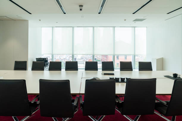 istock Business meeting room or Board room interiors. 1390692177