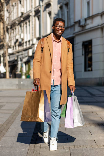 istock Attractive black man enjoying city life 1390697029