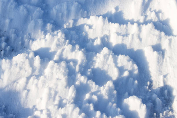 istock A close-up of a snow pattern after blizzard in Estonia 1390700922