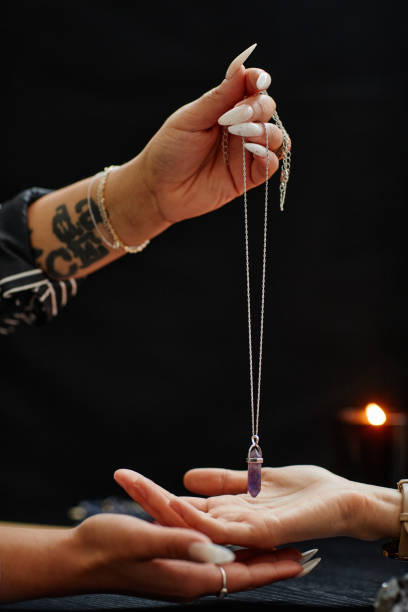 istock Spiritual Seance with Crystals 1390702806