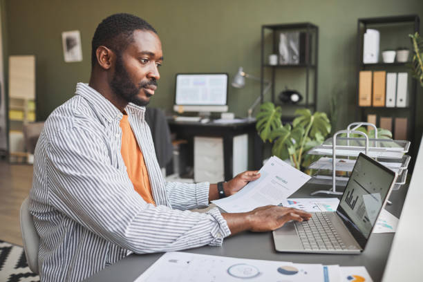 istock African American Man at Home Office 1390703994