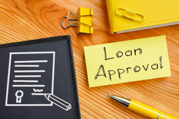 istock Loan approval is shown on the photo using the text 1390704054