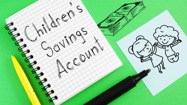 istock Children's savings account is shown on the photo using the text 1390704483
