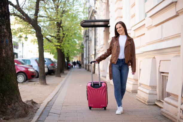 istock Young woman on vacations 1390734221