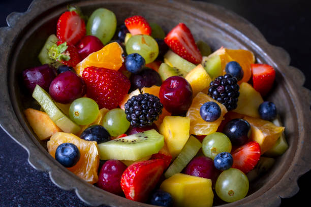 istock Fruit salad made from summer fruits 1390738937