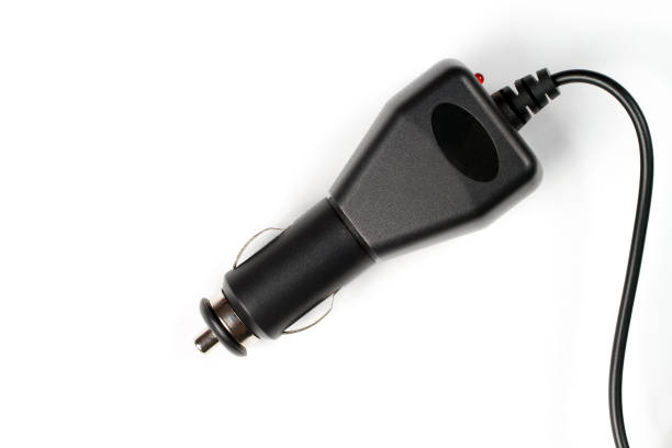 istock Car charger on a white background. 1390770634