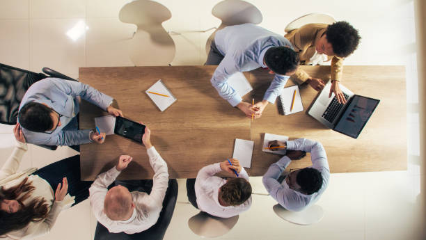 istock Business people communicating and strategizing during a project meeting 1390783548