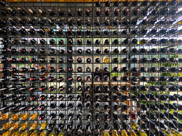 istock Wall of Wine Bottles 1390790271
