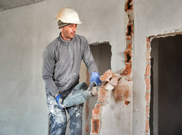 istock Redevelopment of living space by demolishing wall in flat. 1390791380