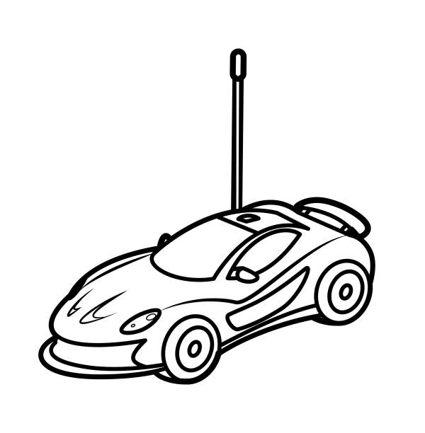 Black And White Remotecontrolled Car Stock Illustration - Download Image Now - Remote Controlled Car, Illustration, Car - iStock Black And White Remotecontrolled Car Stock Illustration - Download Image Now - Remote Controlled Car, Illustration, Car - iStock