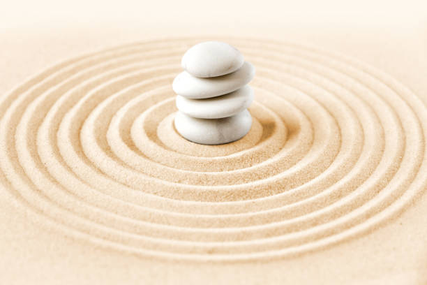 istock Zen japanese garden background 1390792826