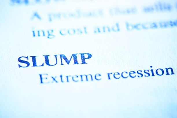 istock Slump defined in a business dictionary 1390793172