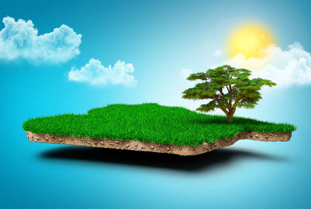 istock Syria Map, Realistic 3D Map of Syria Clouds Tree sun rays on bright blue Sky 3d illustration 1390801803