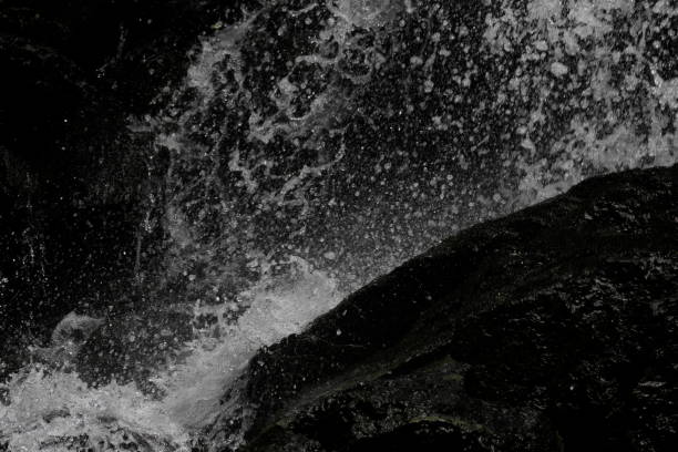 istock Waterfall of waterfall in fresh green forest 1390803176