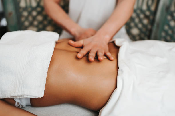 istock Professional traditional relaxation massage treatment 1390810609