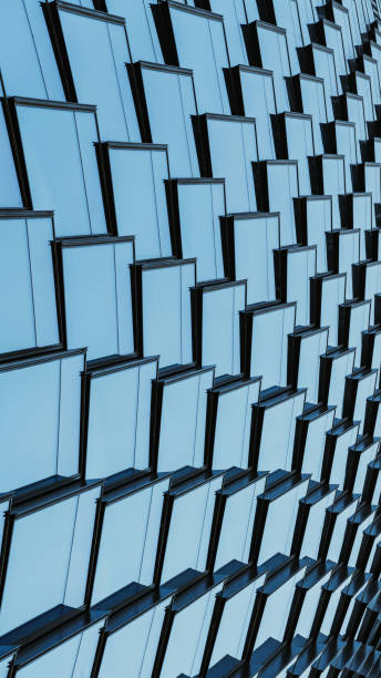 istock Exterior of Skyscraper, Windows of Office Building 1390811317