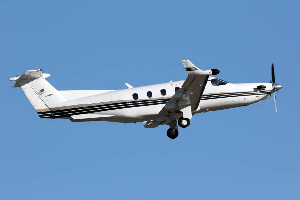 istock Turboprop Airplane Takeoff, Atlanta, GA 1390814384