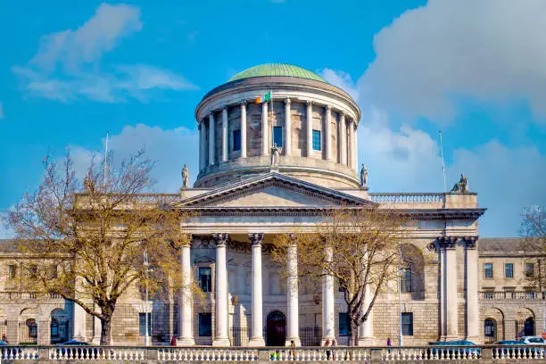 Four courts building, Dublin, Ireland