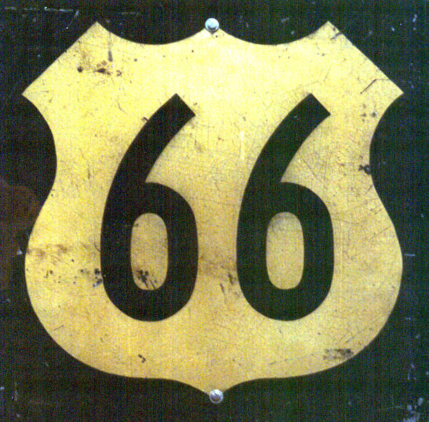 Antyczne 66 Znak Autostrada – zdjęcie