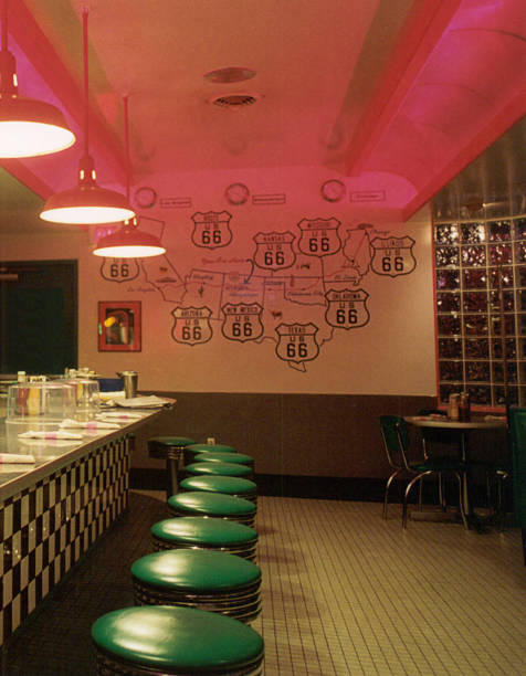 Route 66 Diner wewnętrznych – zdjęcie