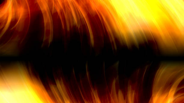 istock Abstract background close up to speaking fire on dark background. Particle firework for decorate celebrate event or can be used for natural and new year concept. Dark frame for effect mapping screen. 1390814837