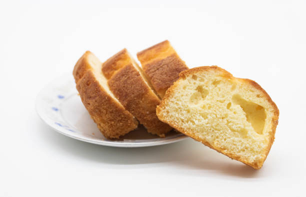 istock butter cake isolated on white background 1390822023